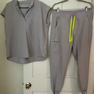 Limited Edition Cement Figs scrub set